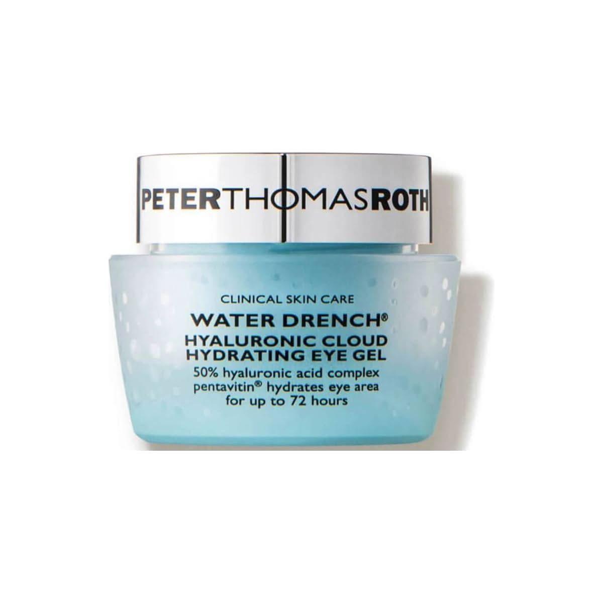 Peter Thomas Roth Water Drench Hyaluronic Cloud Hydrating Eye Gel – 15ml | 72-Hour Hydration for Brighter, Smoother Eyes Peter Thomas Roth Water Drench Hyaluronic Cloud Hydrating Eye Gel - 15ml - Glam Global UKPeter Thomas Roth