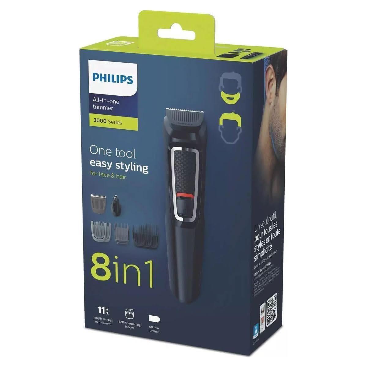 Philips Multigroom Series 3000 8-en-1 : votre compagnon de toilettage ultime Philips Multigroom Series 3000 8 - in - 1: Your Ultimate Grooming Companion - Glam Global UKPhilips