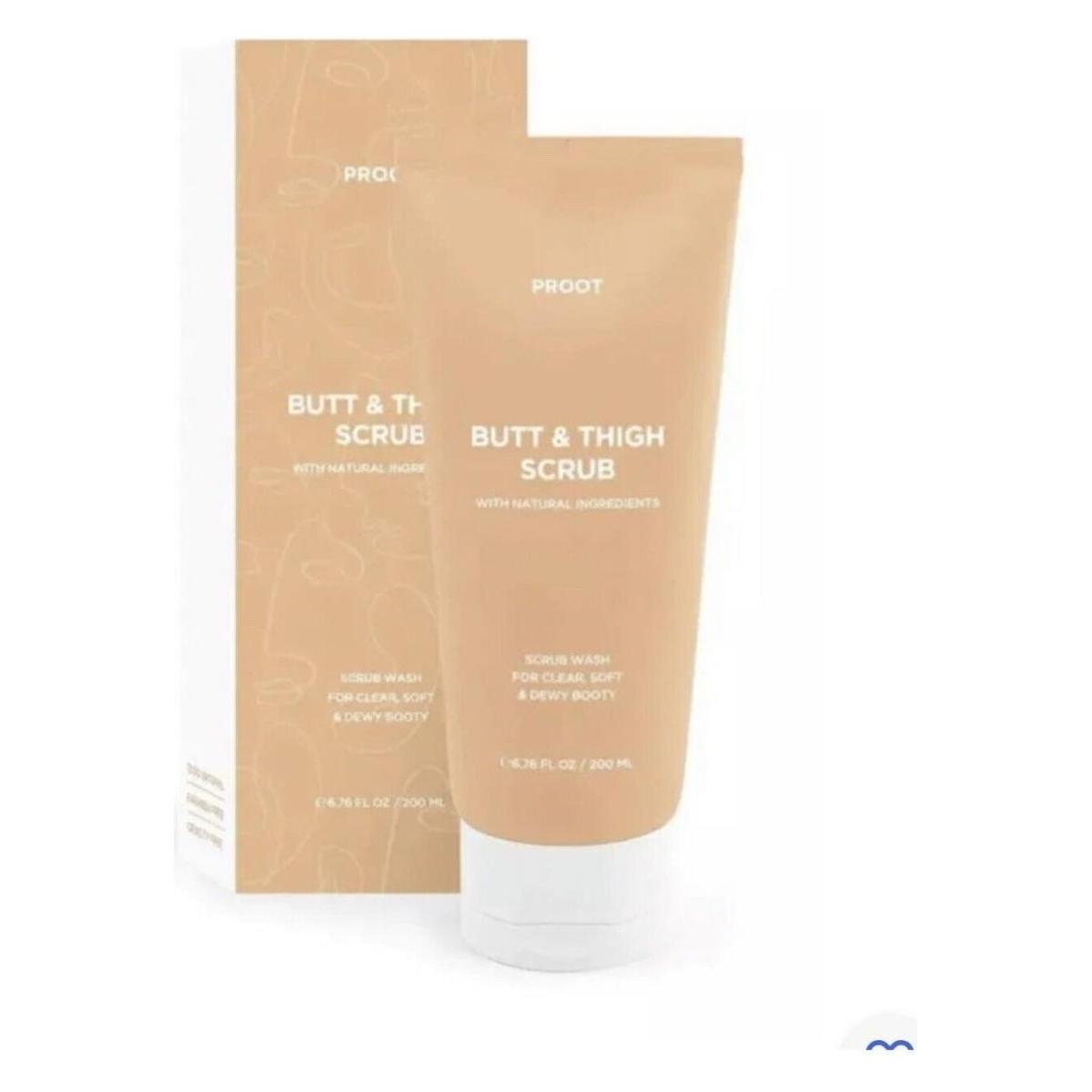Proot Butt & Thigh Scrub Wash – 200ml | Exfoliates, Smooths, and Brightens for Clearer, Softer Skin Proot Butt & Thigh Scrub Wash - 200ml - Glam Global UKProot