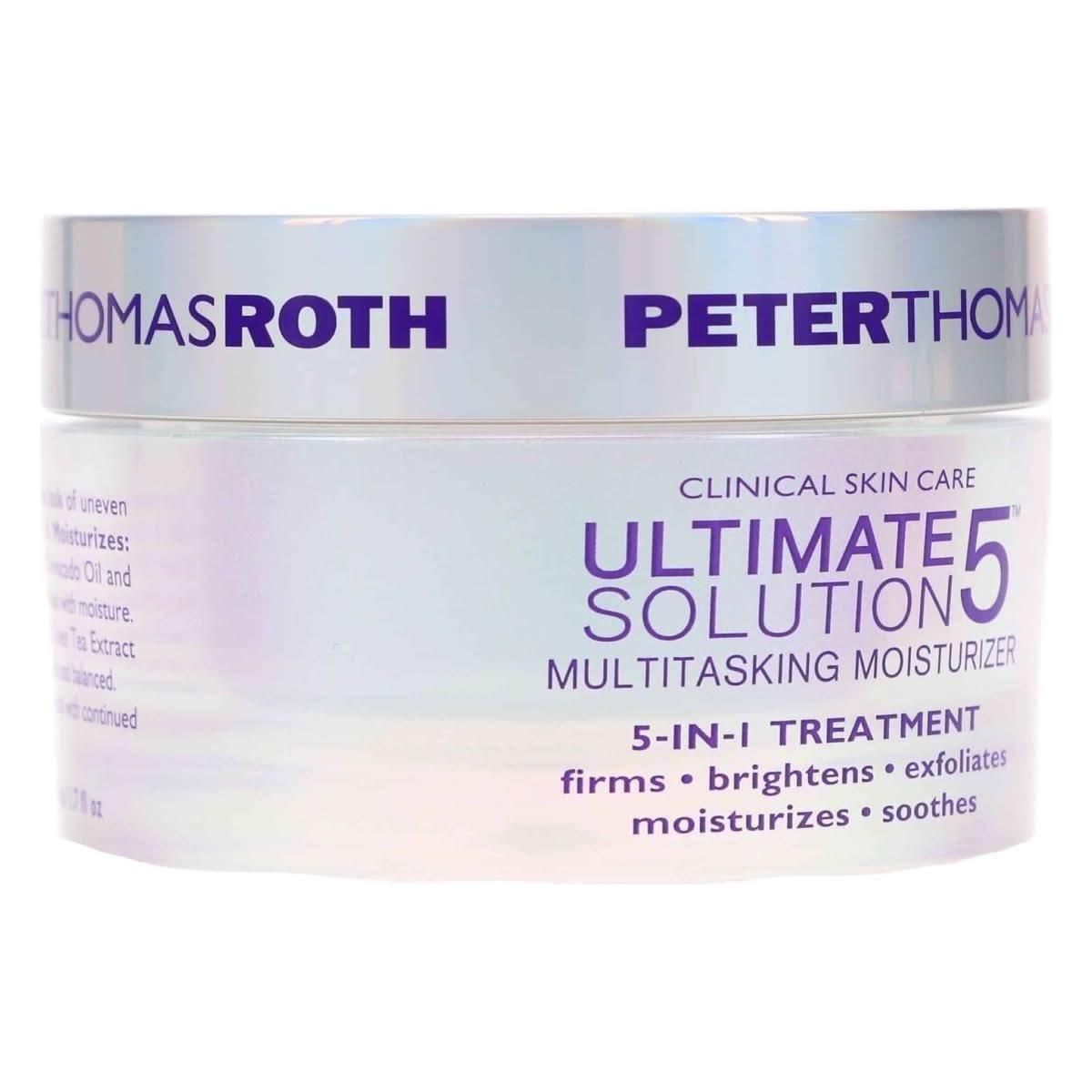 Peter Thomas Roth Ultimate Solution 5™ Multitasking Moisturizer – 50ml | Firming, Brightening, Hydrating & Soothing in One PTR Ultimate Solution 5™ Multitasking Moisturizer 50ml - Glam Global UKPeter Thomas Roth