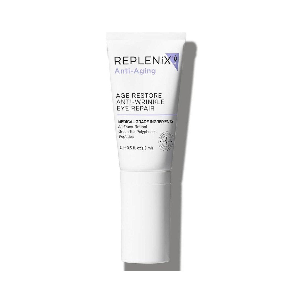 Replenix Age Restore Retinol Eye Repair – 15ml | Medical-Grade Retinol Eye Cream with Peptides & Green Tea Technology Replenix Age Restore Retinol Eye Repair - 15ml - Glam Global UKReplenix