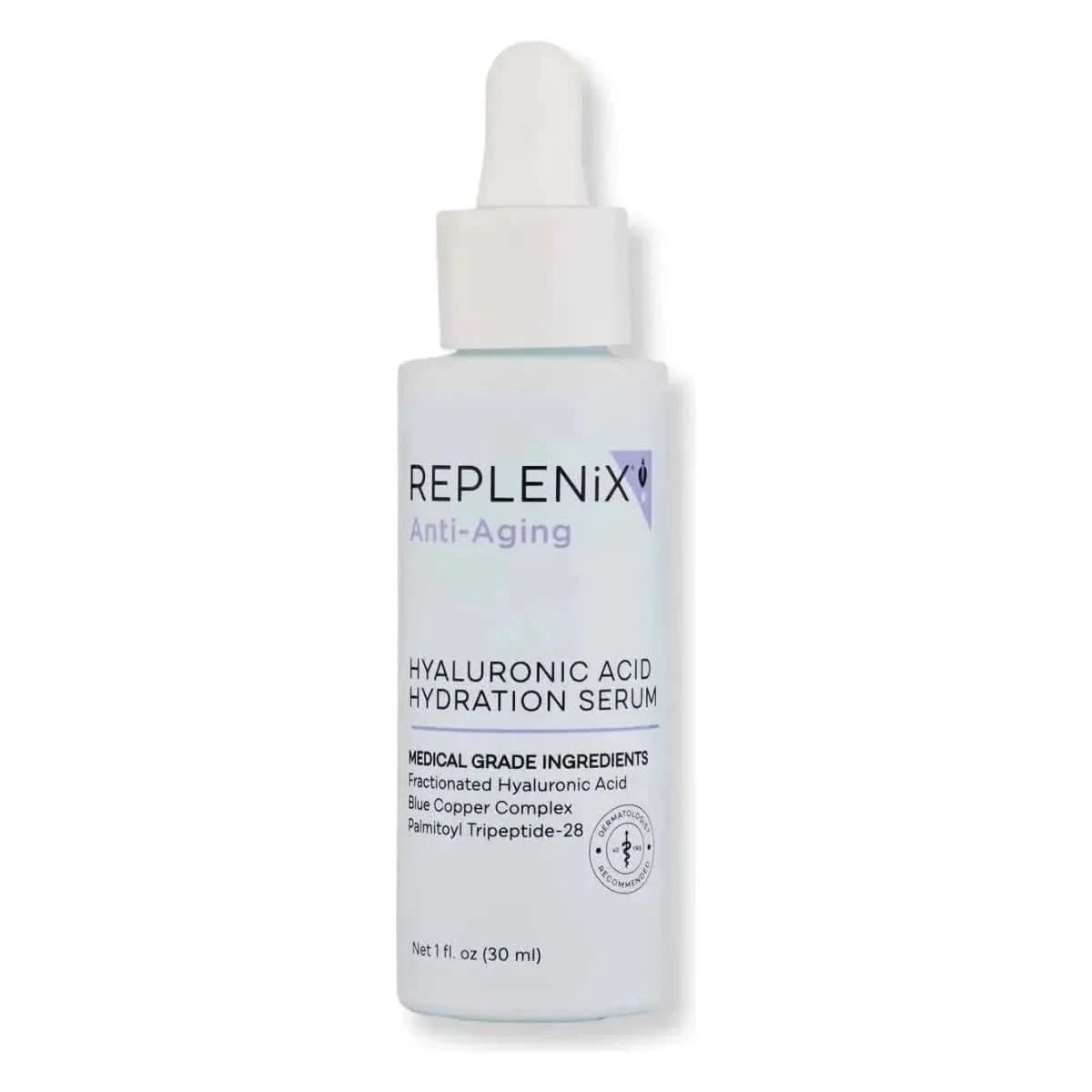Replenix Anti-Aging Hyaluronic Acid Serum – 30ml | Medical-Grade Hydration & Firming Serum for Plump, Youthful Skin Replenix Anti - Aging Hyaluronic Acid Serum - 30ml - Glam Global UKReplenix