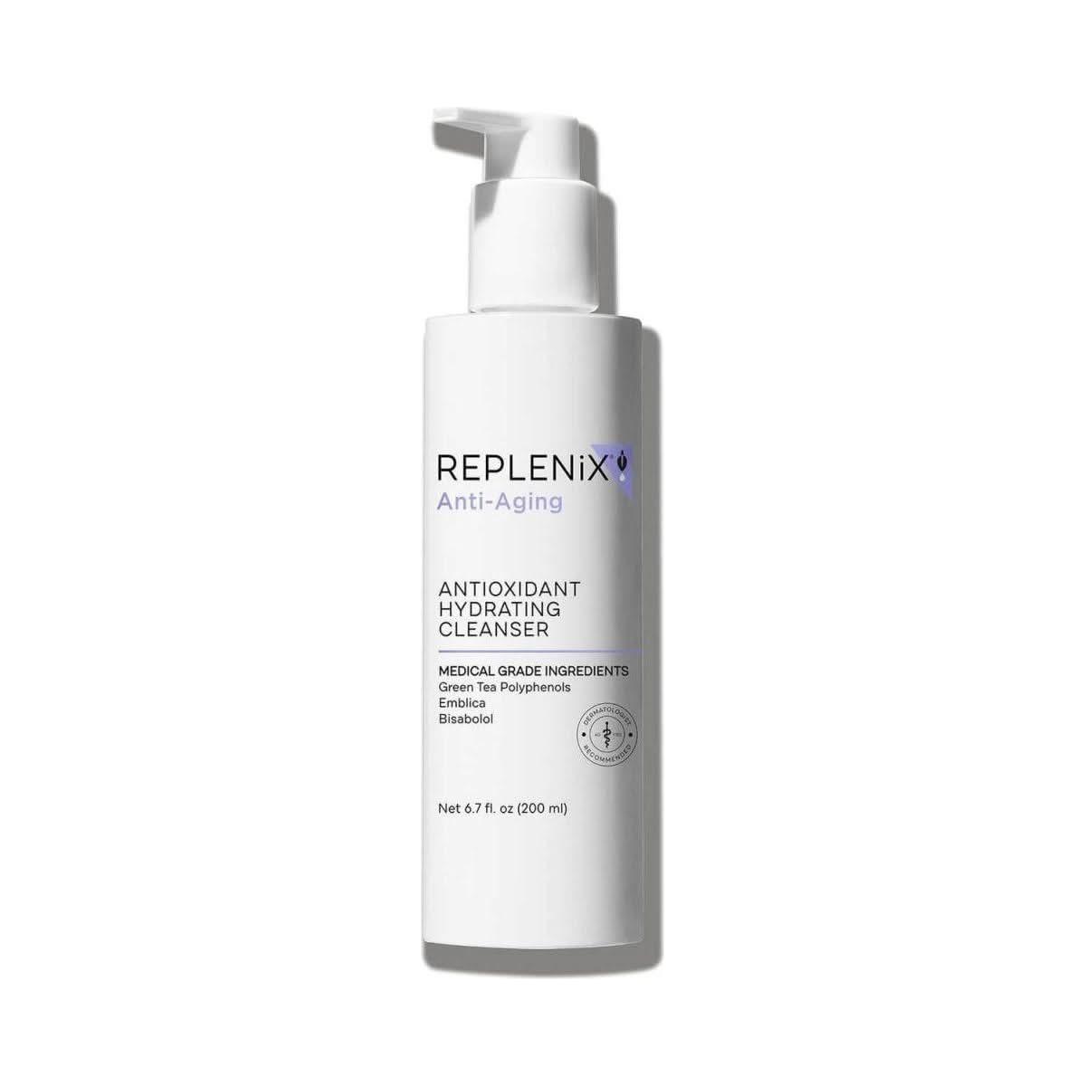 Replenix Antioxidant Hydrating Cleanser – 200ml | Anti-Aging Face Wash with Botanical Antioxidants & Hydrating Complex Replenix Antioxidant Hydrating Cleanser - 200ml - Glam Global UKReplenix