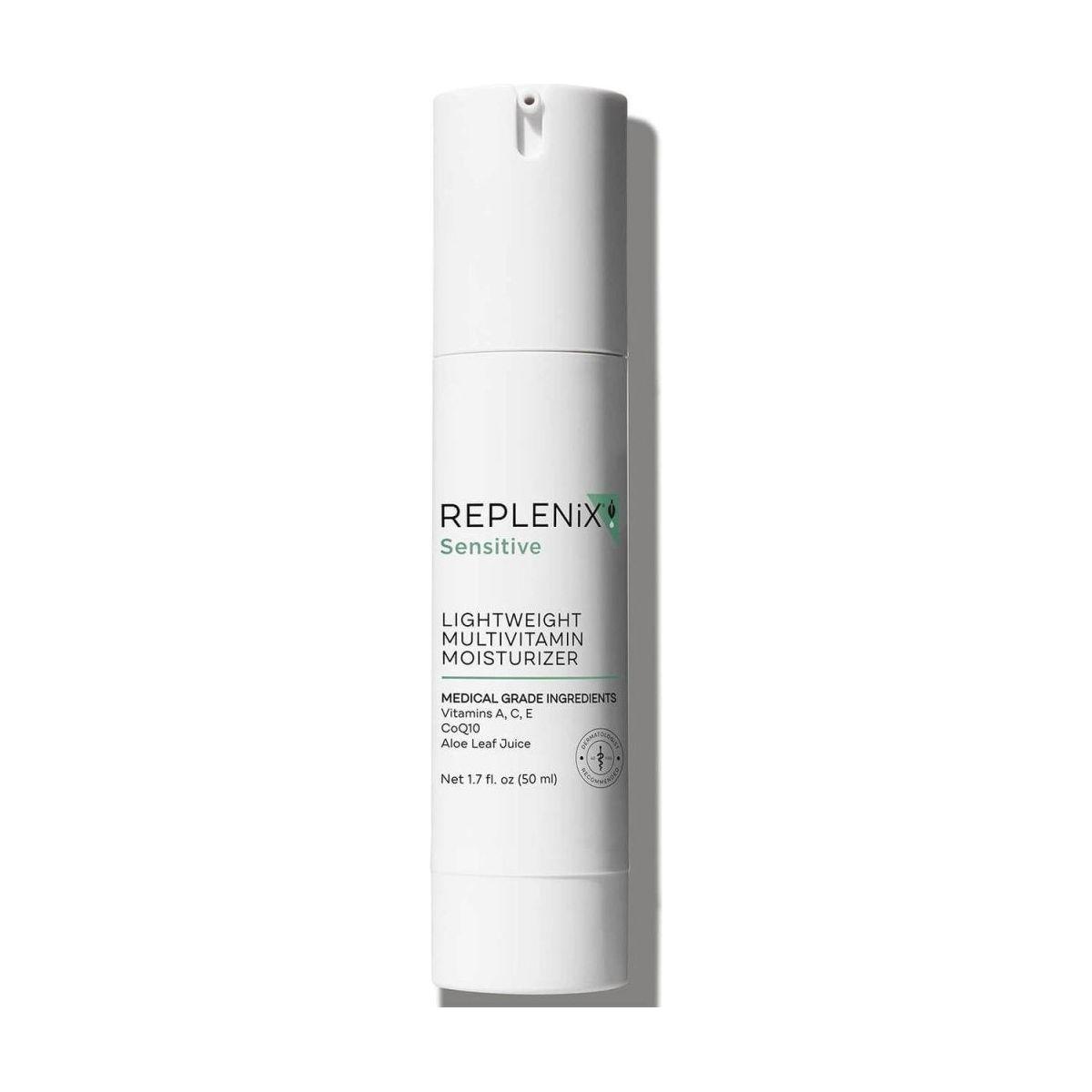 Replenix Lightweight Multivitamin Moisturizer – 50ml | Calming Antioxidant Moisturiser for Sensitive & Redness-Prone Skin Replenix Lightweight Multivitamin Moisturizer - 50ml - Glam Global UKReplenix