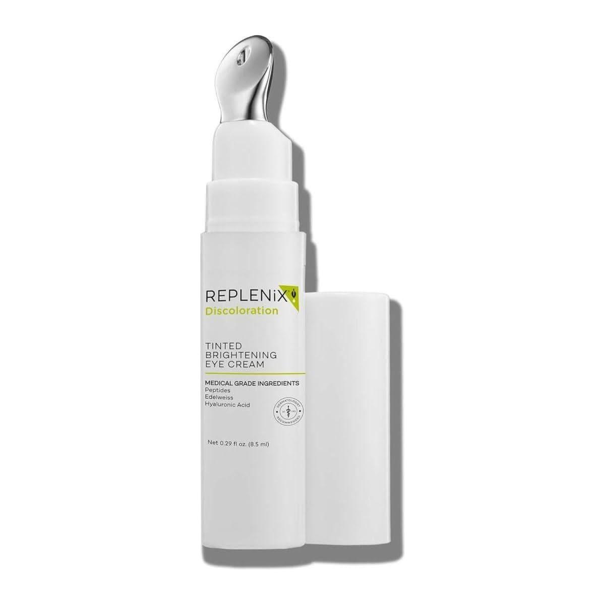 Replenix Tinted Brightening Eye Cream – 8.5ml | Colour-Correcting Eye Treatment for Dark Circles & Uneven Tone Replenix Tinted Brightening Eye Cream - 8.5ml - Glam Global UKReplenix