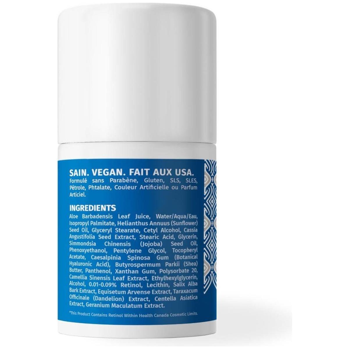 LillyAna Naturals Retinol Cream Moisturizer 50ml – Anti-Aging Vitamin A Cream for Fine Lines, Acne & Skin Texture LillyAna Naturals Retinol Cream Moisturizer - 50ml - Glam Global UKLillyAna Naturals