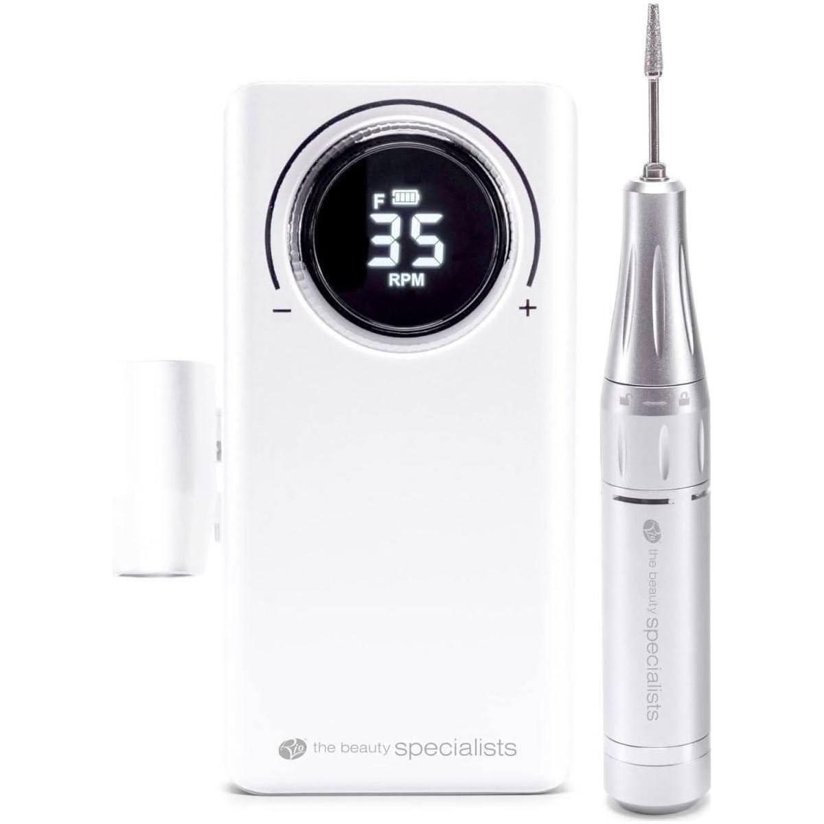 Rio Professional Electric Nail Machine | USB-Powered Nail Drill with 11 Attachments & 66 Sanding Bands Rio Professional Electric Nail Machine - Glam Global UKRio Professional