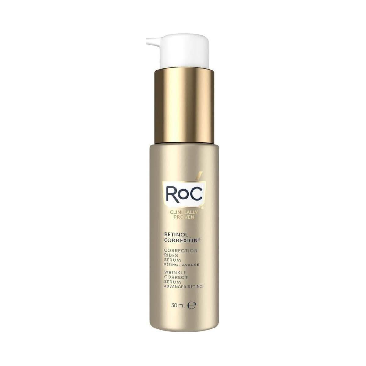RoC Skincare Retinol Correxion Suero facial corrector de arrugas - 30 ml RoC Skincare Retinol Correxion Wrinkle Correct Face Serum - 30ml - Glam Global UKRoC Skincare