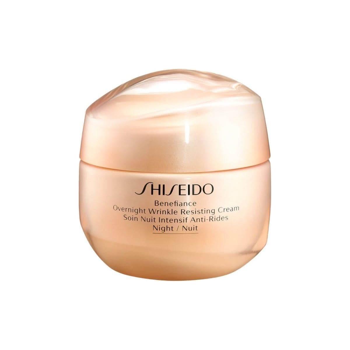Shiseido Benefiance Overnight Wrinkle Resisting Cream – 50ml | Anti-Aging Night Cream for Radiant, Smooth Skin Shiseido Benefiance Overnight Wrinkle Resisting Cream - 50ml | Plump, Hydrate & Smooth - Glam Global UKShiseido