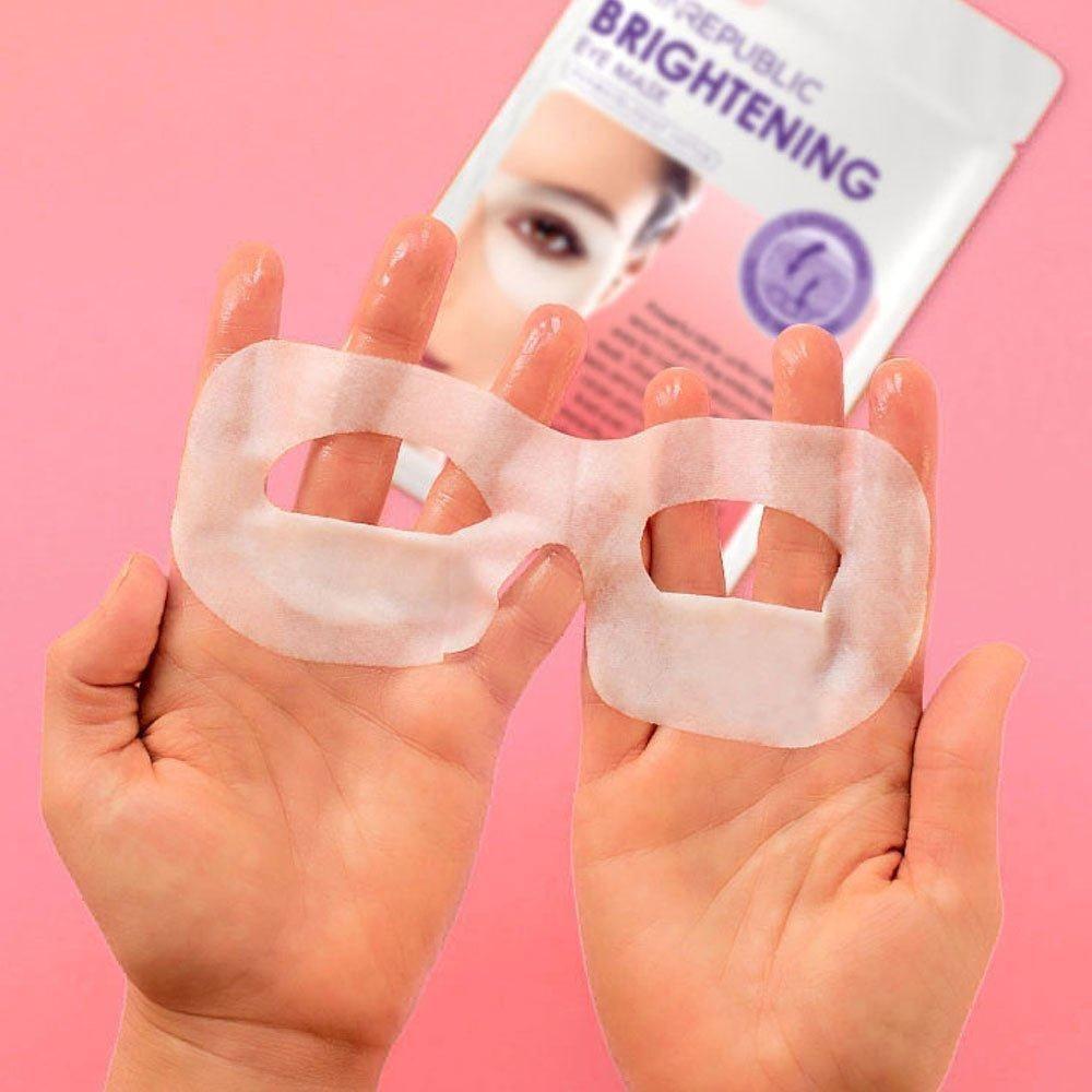 Skin Republic Brightening Eye Mask (3 Pairs) | Reduces Dark Circles & Puffiness Instantly Skin Republic Brightening Eye Mask (3 Pairs) - Glam Global UKSkin Republic