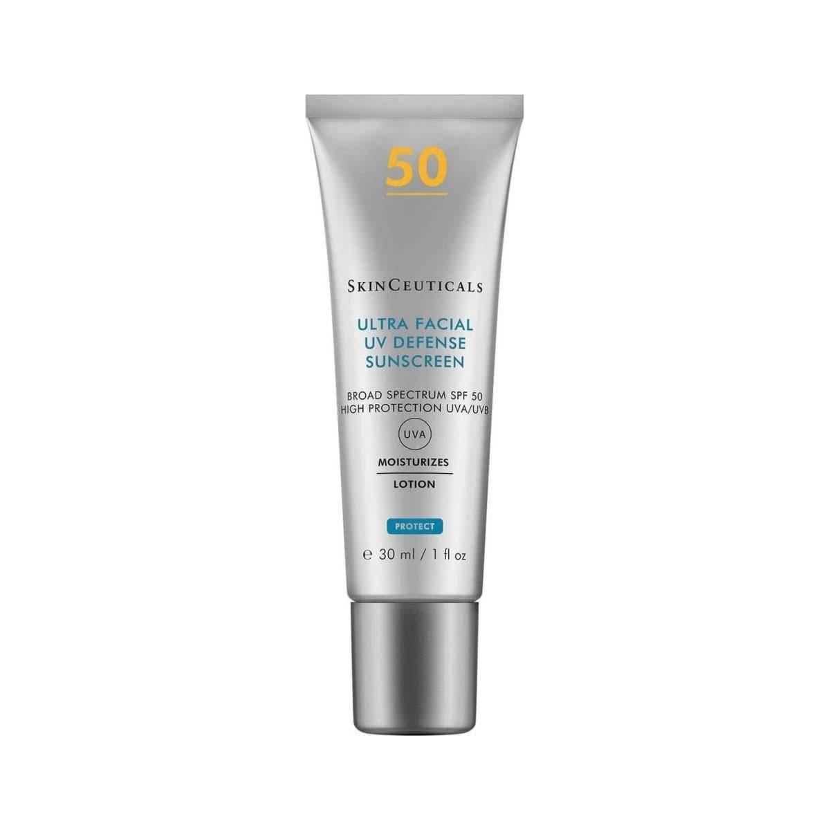 SkinCeuticals Ultra Facial UV Defense SPF 50 – 30ml | Daily Hydrating Sunscreen with Broad-Spectrum UVA/UVB Protection SkinCeuticals Ultra Facial UV Defense SPF50 Sunscreen Protection 30ml - Glam Global UKSkinCeuticals