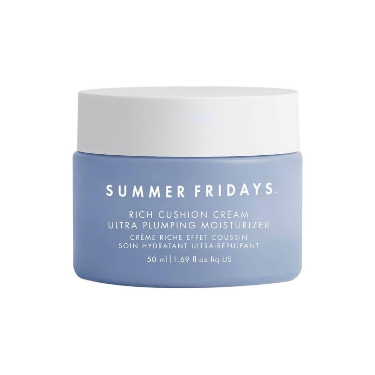 Summer Fridays Rich Cushion Cream – 50ml | Hydrating Skin Tint for a Natural, No-Makeup Glow Summer Fridays Rich Cushion Cream - 50ml - Glam Global UKSummer Fridays