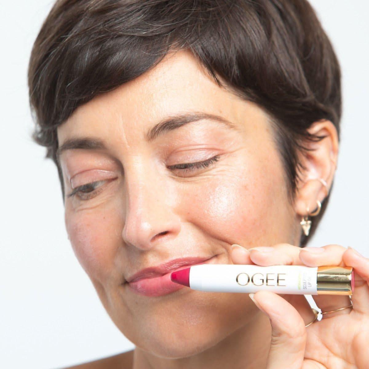 Ogee Tinted Sculpted Lip Oil | Hydrating, Buildable Colour with Organic Jojoba & Nourishing Butters Ogee Tinted Sculpted Lip Oil - Glam Global UKOgee