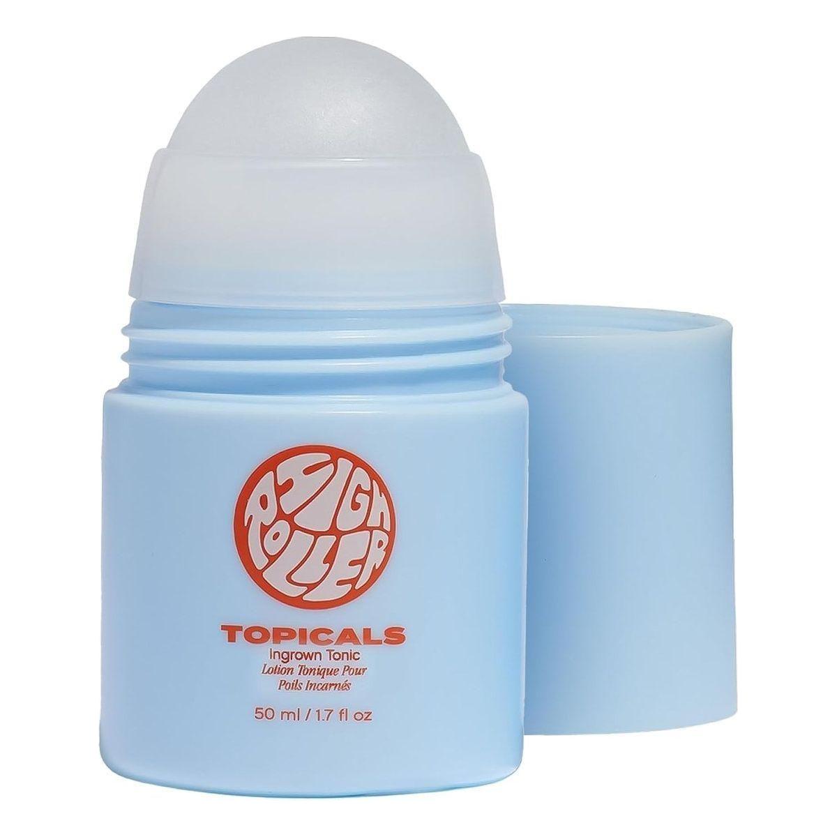 Topicals Ingrown Hair Tonic with AHA & BHA - 50ml | Roll-On Razor Bump & Irritation Treatment Topicals Ingrown Hair Tonic with AHA and BHA - 50ml - Glam Global UKTopicals