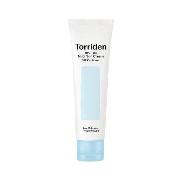 Torriden DIVE-IN Mild Suncream – 60ml | SPF 50+ PA++++ Non-Nano Sunscreen for Sensitive Skin Torriden DIVE IN Mild Suncream 60ml (SPF 50+ PA++++) - Glam Global UKTorriden