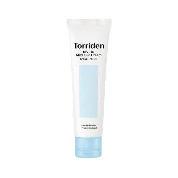 Torriden DIVE-IN Mild Suncream – 60ml | SPF 50+ PA++++ Non-Nano Sunscreen for Sensitive Skin Torriden DIVE IN Mild Suncream 60ml (SPF 50+ PA++++) - Glam Global UKTorriden