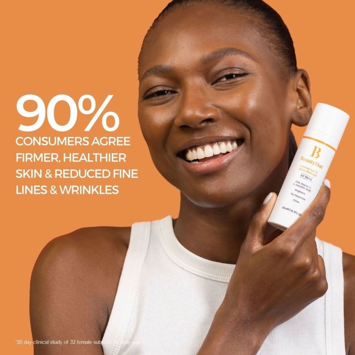 BeautyStat Universal C Skin Refiner – 30ml | 20% Pure Vitamin C for Radiant, Youthful Skin BeautyStat Universal C Skin Refiner - 30ml - Glam Global UKBeautyStat