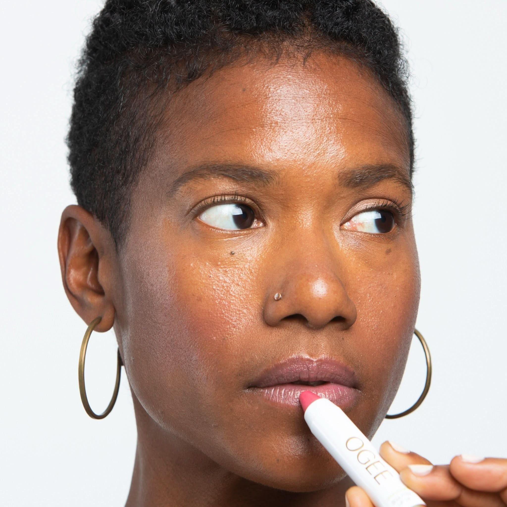 Ogee Tinted Sculpted Lip Oil | Hydrating, Buildable Colour with Organic Jojoba & Nourishing Butters Tinted Sculpted Lip Oil - Glam Global UK