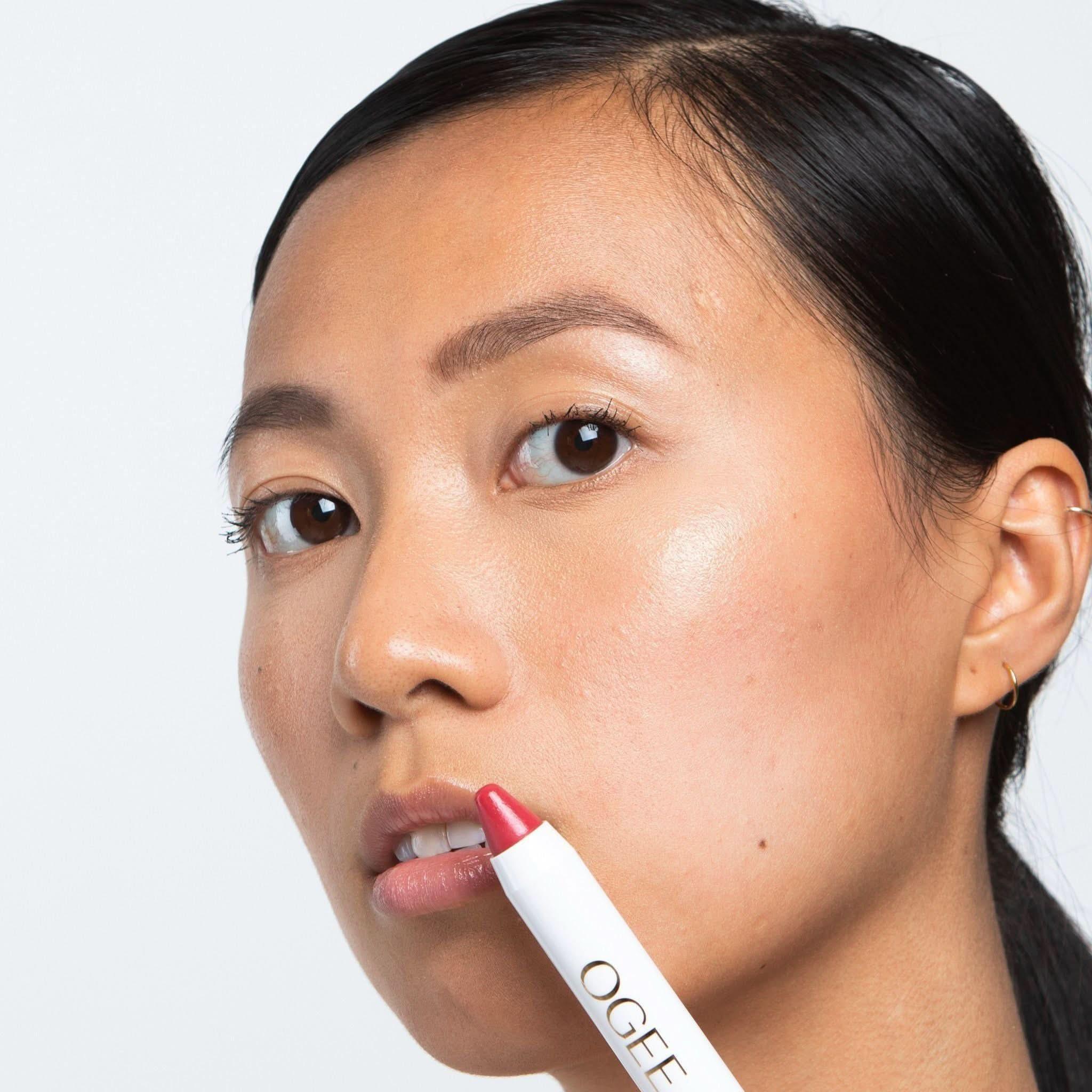 Ogee Tinted Sculpted Lip Oil | Hydrating, Buildable Colour with Organic Jojoba & Nourishing Butters Ogee Tinted Sculpted Lip Oil - Glam Global UKOgee