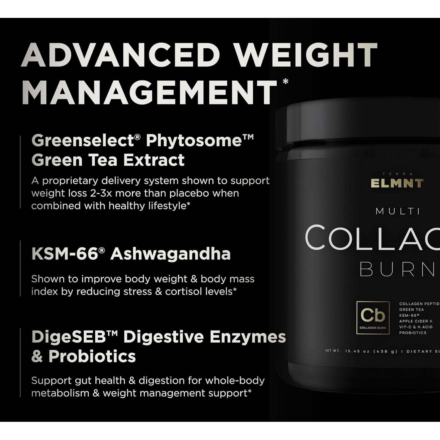 Premium Chocolate Collagen Powder for Women Weight Loss & Beauty W. Probiotics, Hyaluronic Acid, Biotin, KSM-66 & Ultra Pure Multi Collagen Peptides Protein Powder - Colageno Hidrolizado for Women