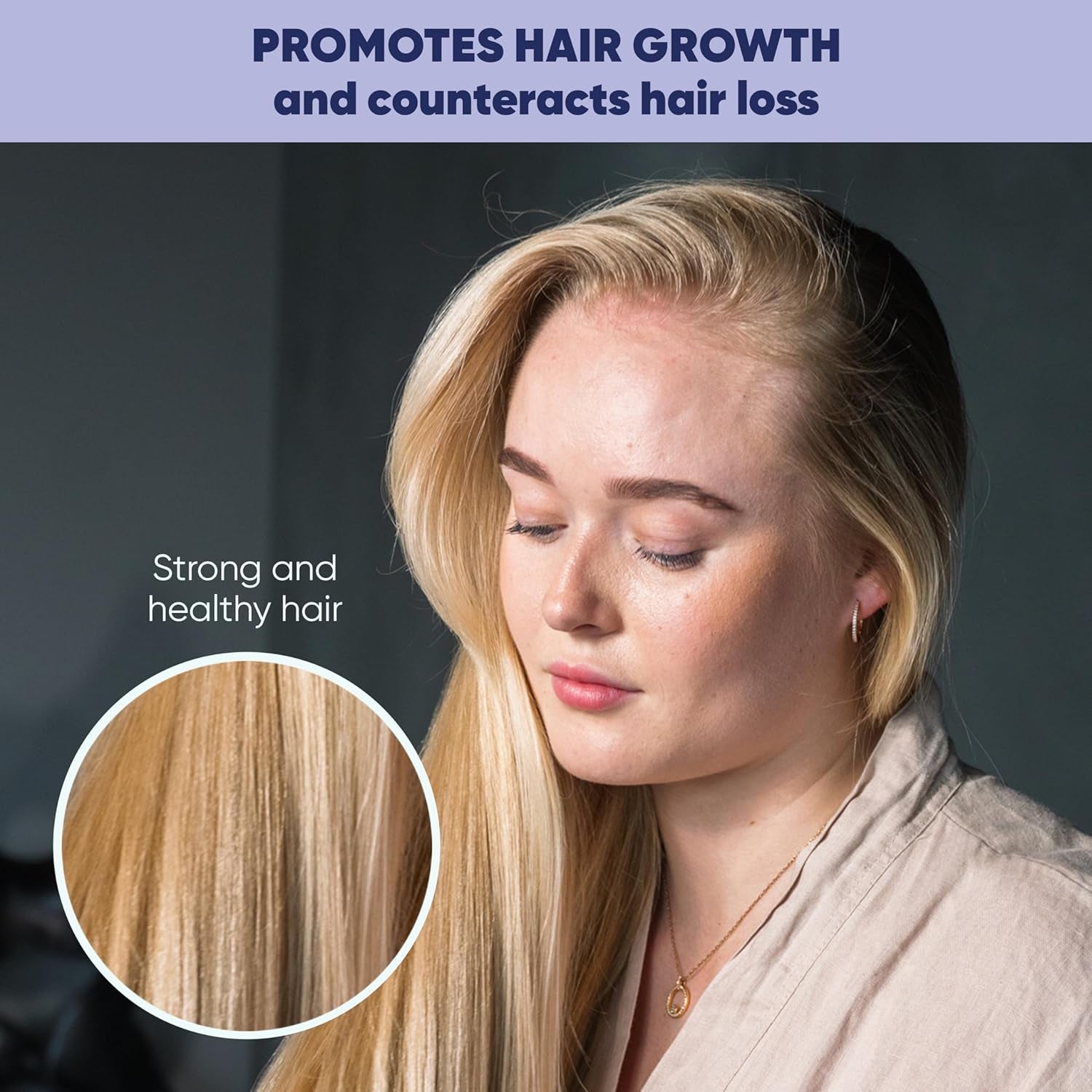 MOERIE Ultimate Hair Growth Serum – 50ml | Natural Regrowth & Thickening Treatment | Biotin, Caffeine & Amino Acids for Women