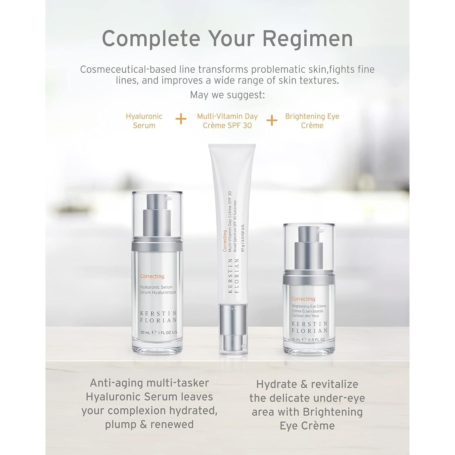 Kerstin Florian Multi-Vitamin Day Crème SPF 30 – 57g | Daily Hydration & Broad-Spectrum Sun Protection