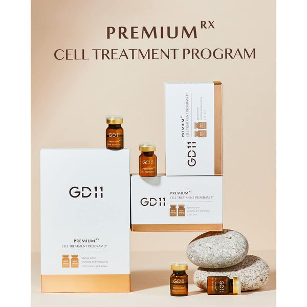 GD11 Premium Cell Treatment Program 3+ | Professional Anti-Aging Stem Cell Ampoule Set