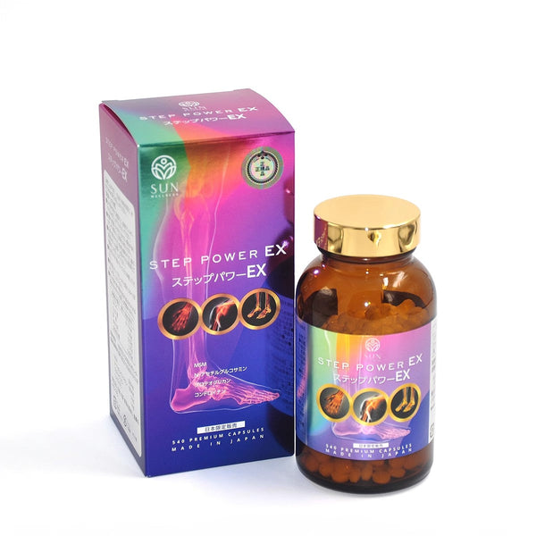 Sun Wellness Step Power EX – 540 Tablets | Joint Support with Glucosamine & MSM