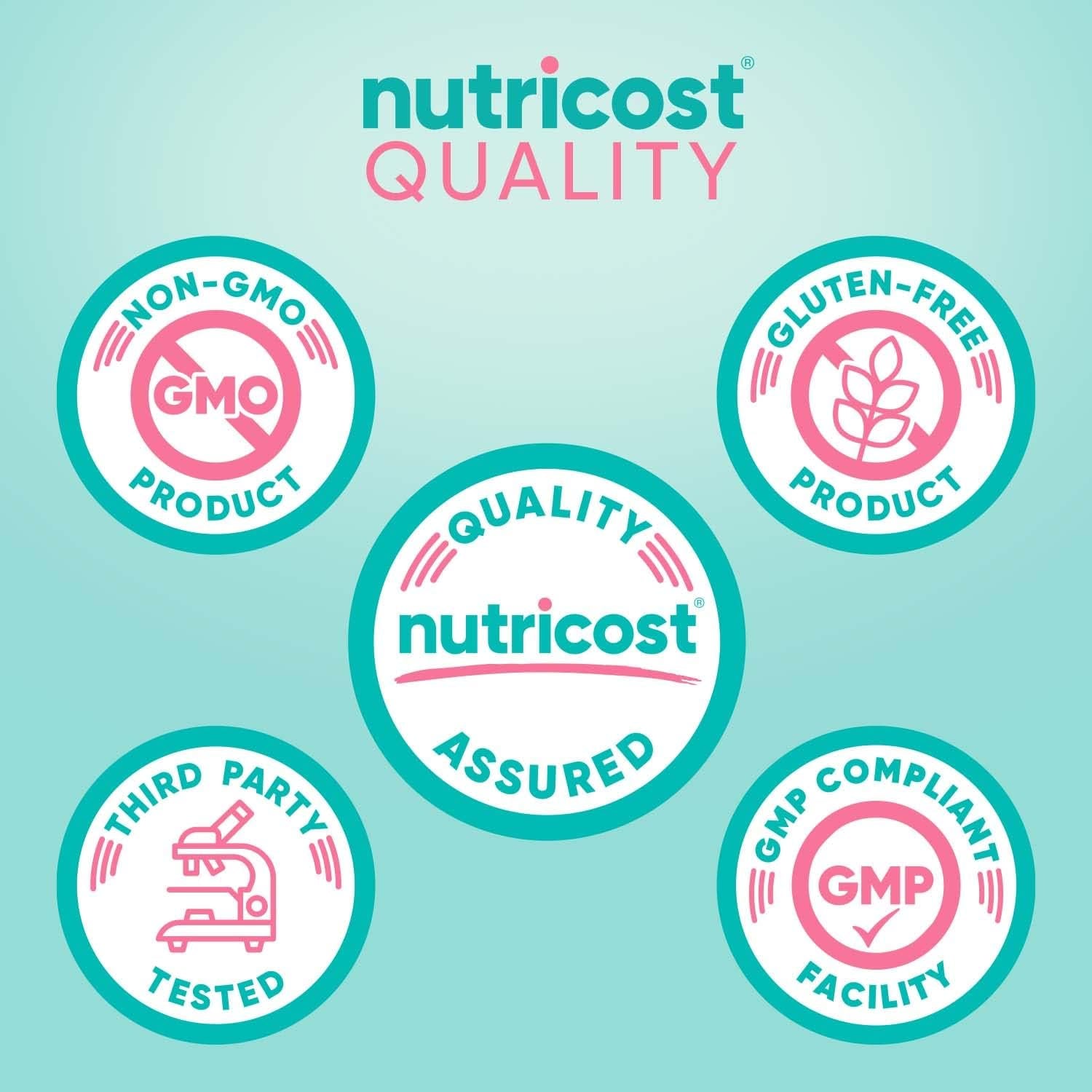 Nutricost Boric Acid Vaginal Suppository – 60 Capsules | 600mg Natural Feminine pH Support & Odor Control