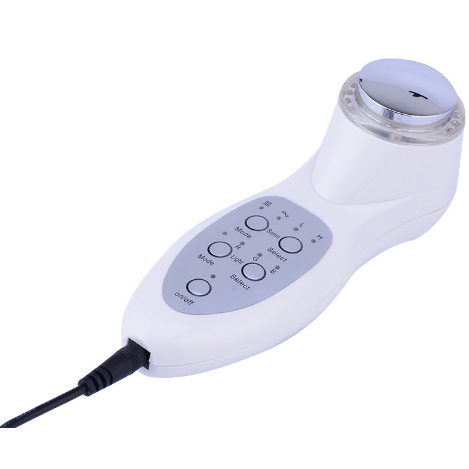 Portable 7-Color LED Photon Facial Spa Device – Ultrasonic Deep Cleaning & Skin Rejuvenation