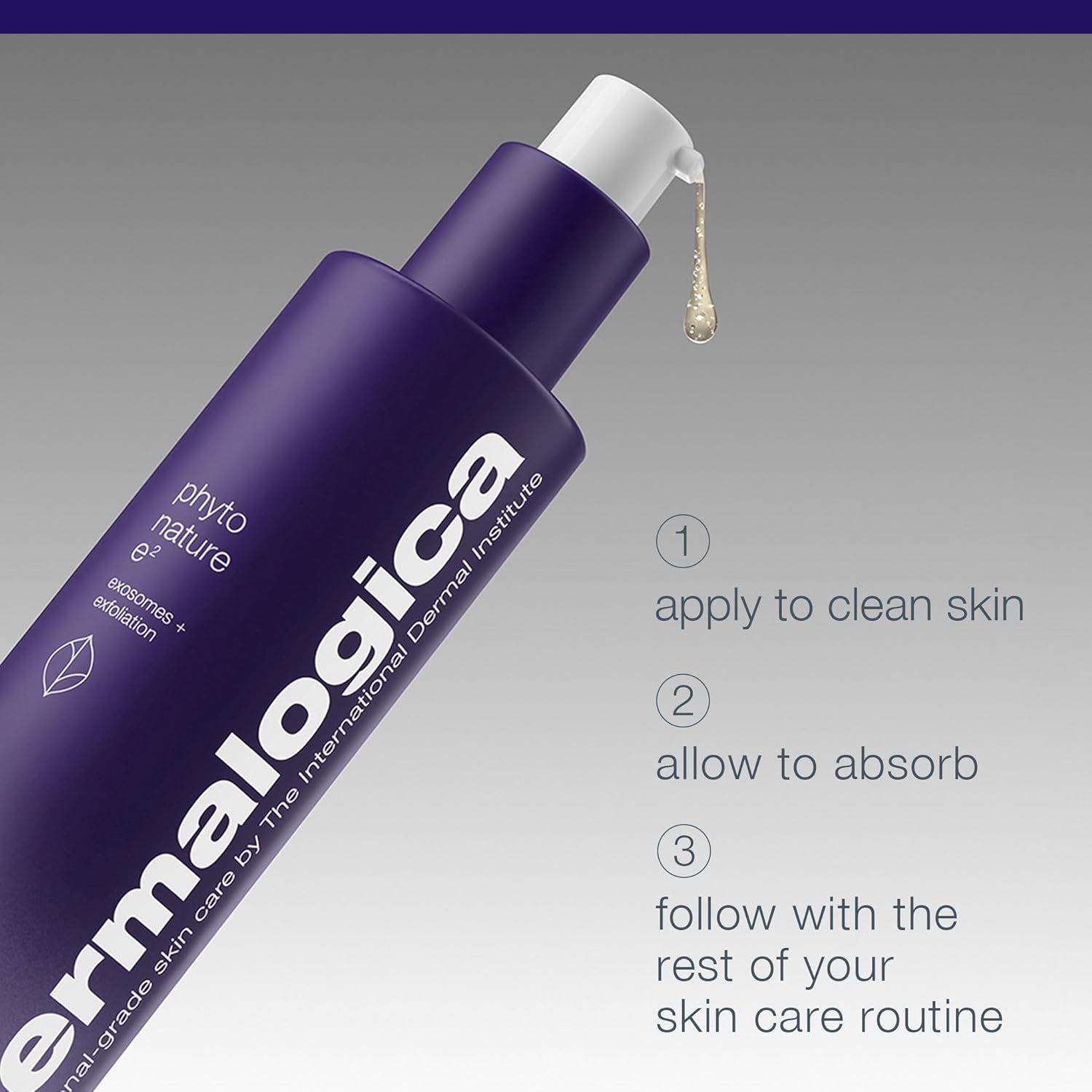 Phyto Nature E2, Daily Leave on Face Exfoliant for Skin Renewal, Exosome Pre Serum, 3.4 Fl Oz