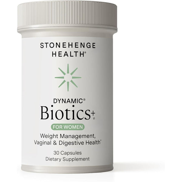 Biotics for Women Probiotic 70 Billion CFU, 24 Strains + Prebiotic Fiber, Weight Management, Focus & Mood, Digestive, Vaginal & Immune Support, Non-Gmo, 30 Delayed-Release Veg Caps