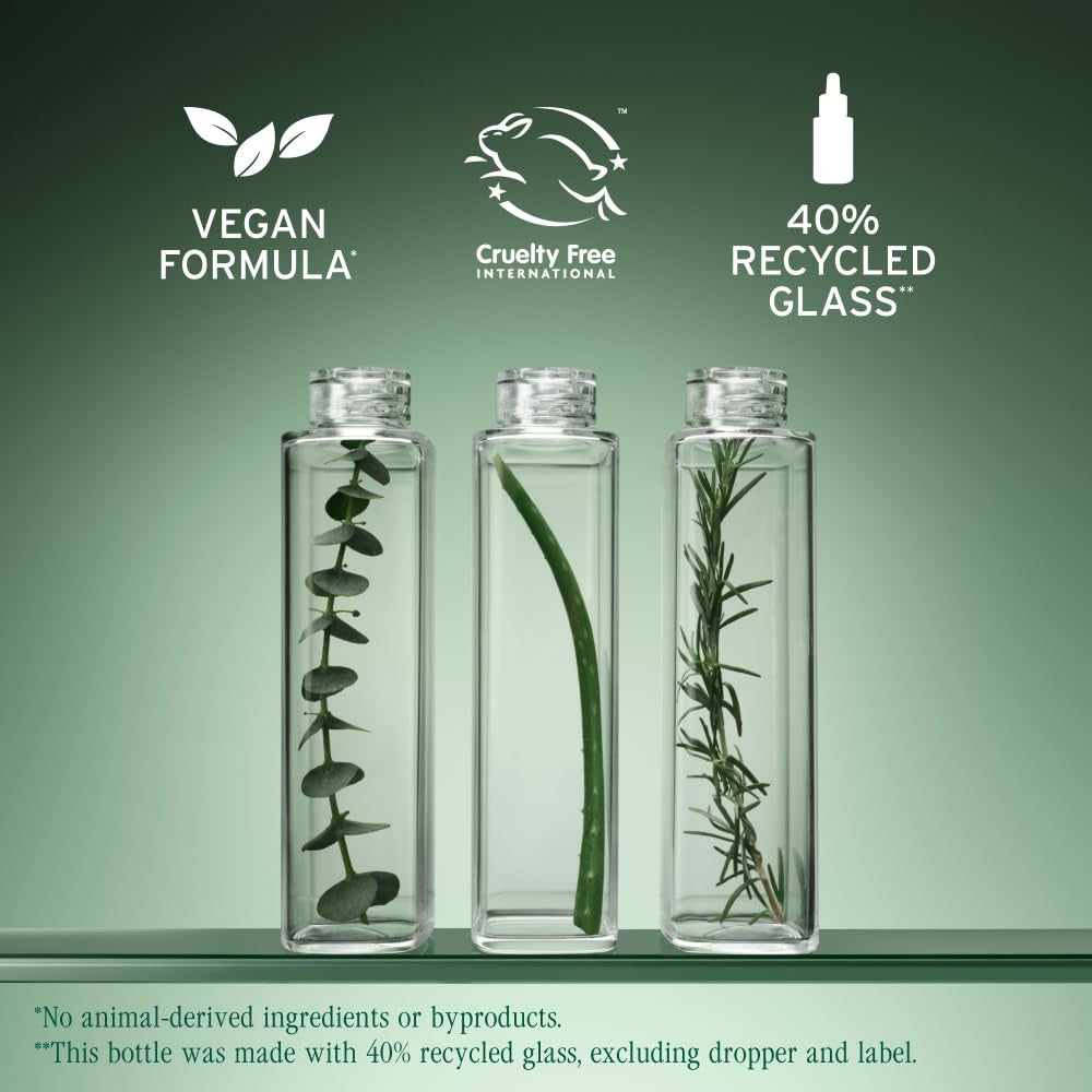 Scalp Sync Oil Balancing Serum - Absorbs Excess Oil, Leave-In Scalp Treatment, Fermented Tea Blend, Vegan & Paraben-Free, 1.6 Fl Oz