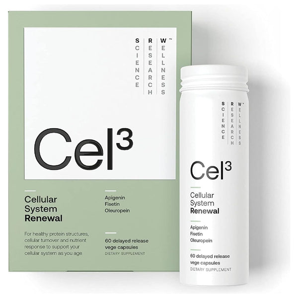 SRW Cel³ Cellular System Renewal – 60 Capsules | Advanced Support for Healthy Cellular Aging