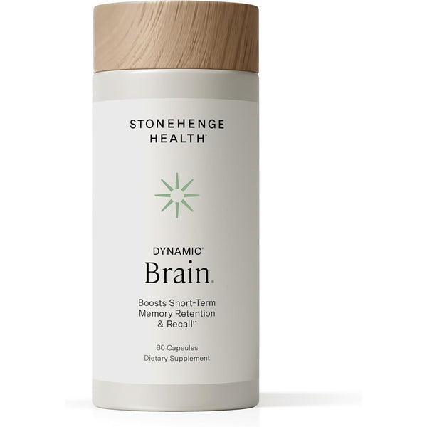 Dynamic Brain – Bacomind® Bacopa Nootropic Formula – Memory, Recall & Retention, Phosphatidylserine, Huperzine A, DHA & Choline – 40 Brain-Boosting Ingredients – Non-Gmo, 60 Caps