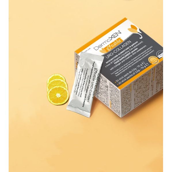DERMOXEN Uro-Collagen Alimentare in Polvere – 30 Sachets | Pelvic Floor Muscle Support & Intimate Wellness