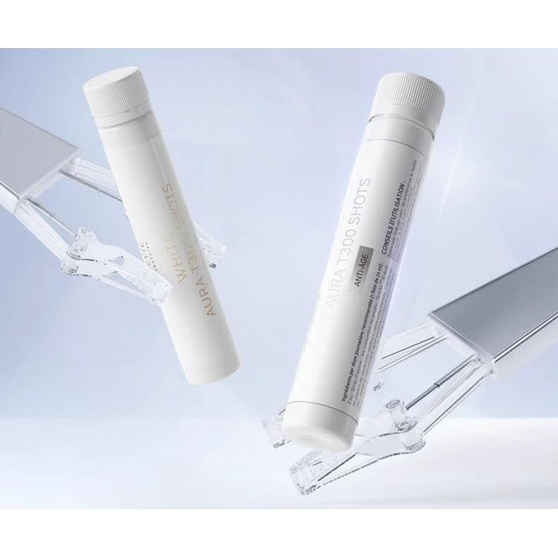 BIOCYTE White Aura T300 Shots – 10 x 25ml | Fast Whitening, Spot Correction & Skin Tone Brightening