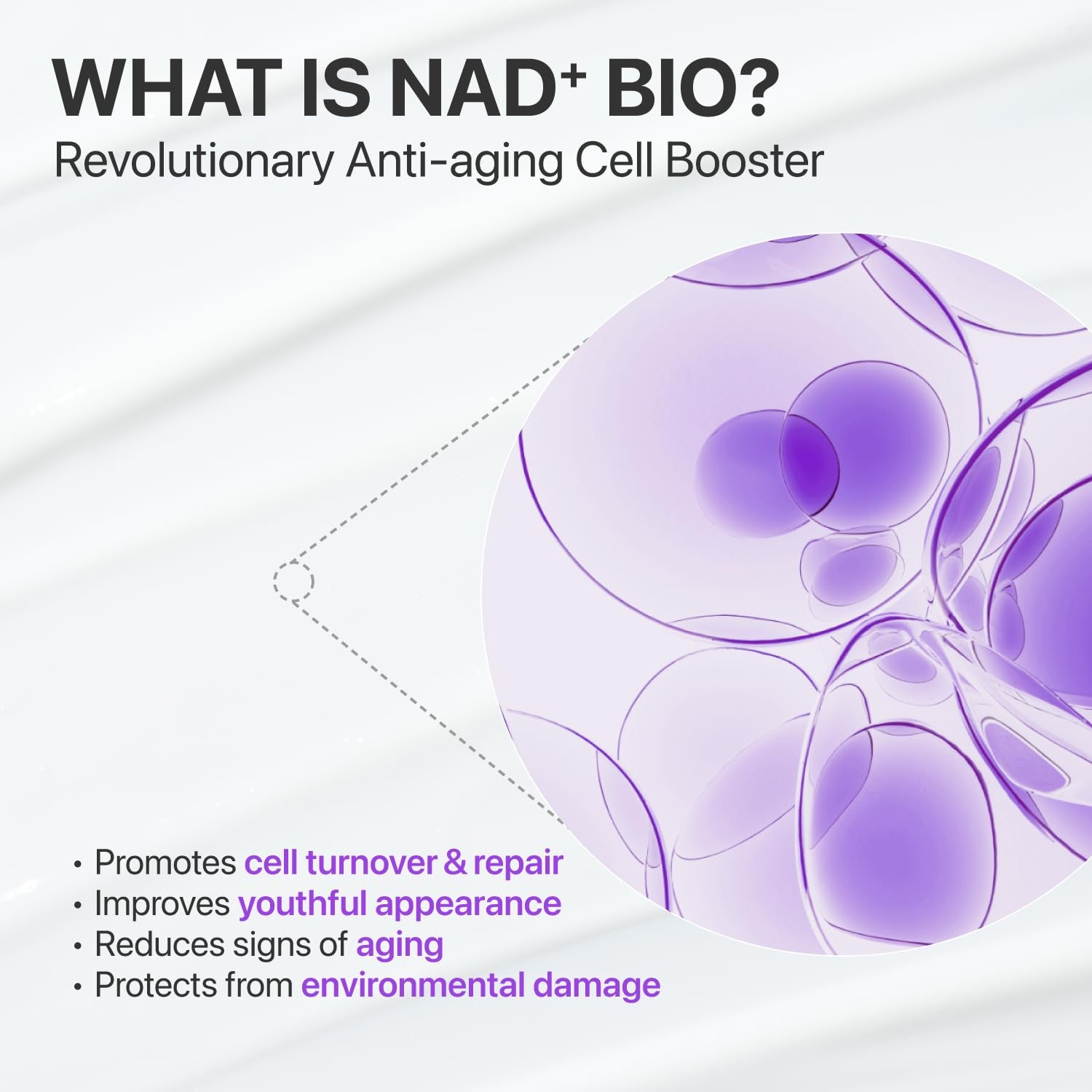 No.9 NAD+ BIO Lifting Serum for Glow, Firming & Wrinkles, Peptide Facial Serum for Sagging Skin, Fine Lines & Elasticity, Hydrating & Tightening Formula, Korean Skincare 1.69 Fl Oz