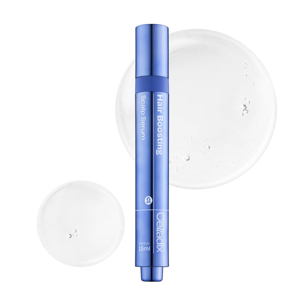 Celladix Hair Boosting Scalp Serum – 15ml | Itch Relief, Oil Control & Fuller Hair Support