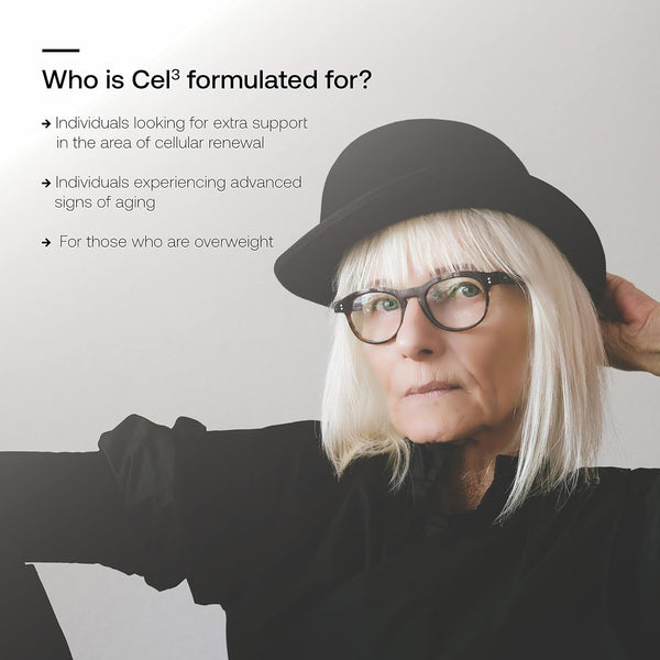SRW Cel³ Cellular System Renewal – 60 Capsules | Advanced Support for Healthy Cellular Aging