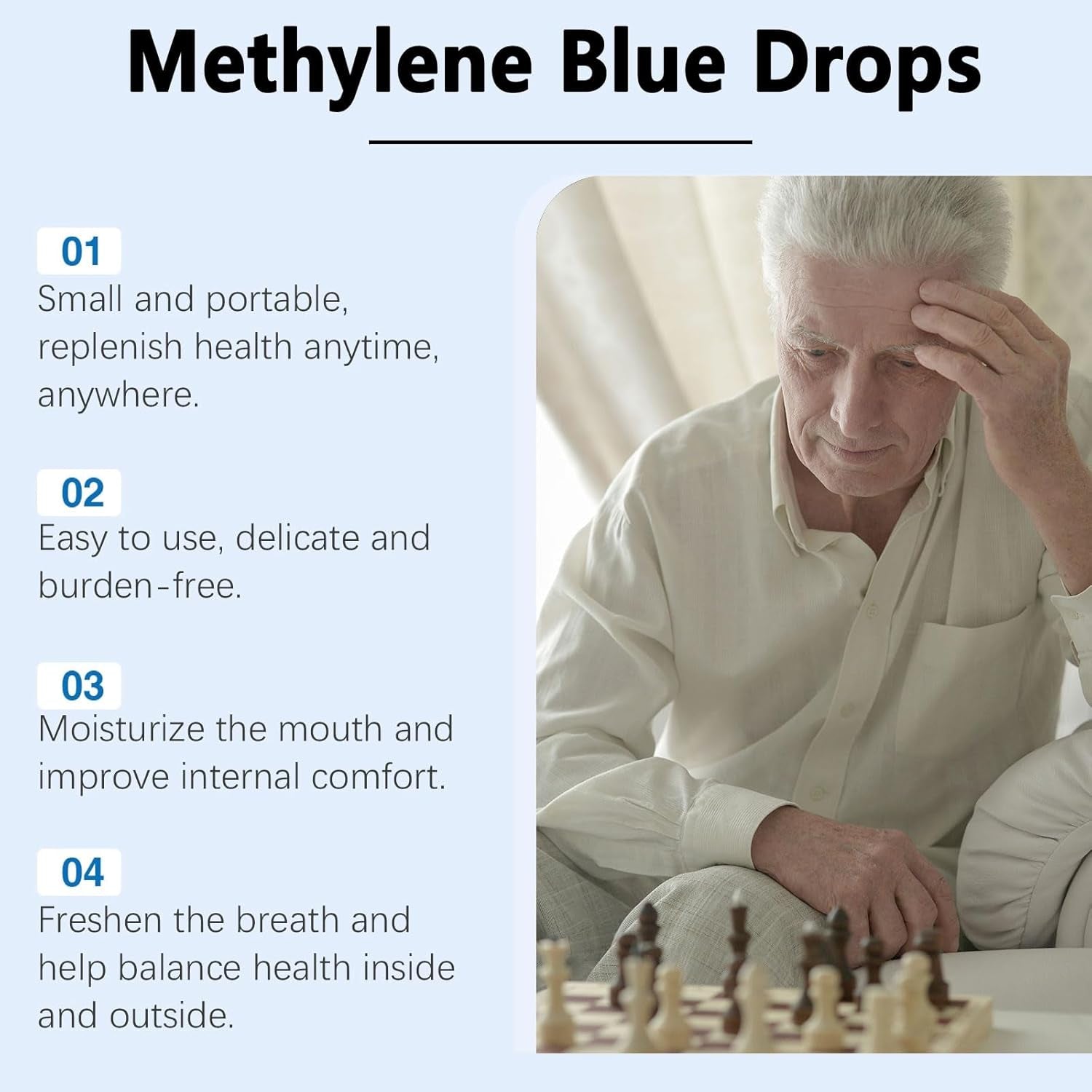 Rulinal Methylene Blue Drops – 30ml | Mild, Safe & Effective Energy + Mitochondrial Support
