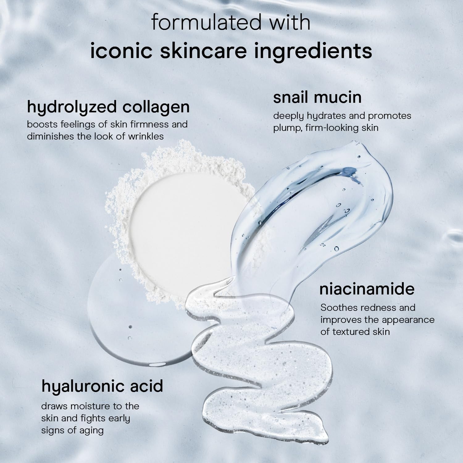 Baebody Snail Mucin Hydrating Serum – 100ml | Collagen-Infused K-Beauty Serum for Dewy Skin, Dark Spots & Fine Lines