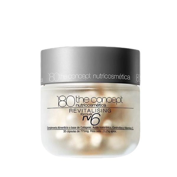 180 THE CONCEPT Nutricosmetica Formula RV6 Revitalising Capsules – 180 Capsules | Advanced Collagen Support & Skin Revitalisation