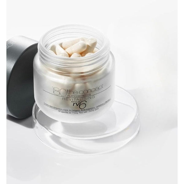 180 THE CONCEPT Nutricosmetica Formula RV6 Revitalising Capsules – 180 Capsules | Advanced Collagen Support & Skin Revitalisation