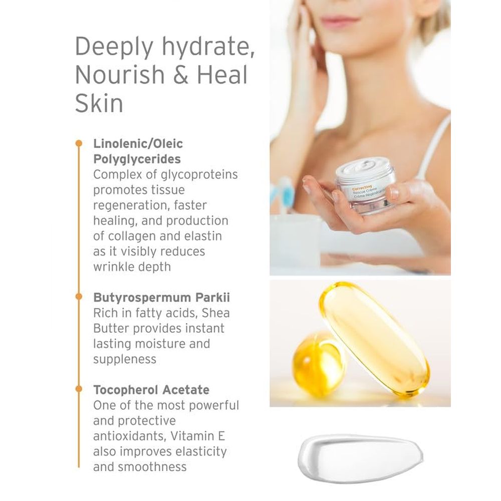 Kerstin Florian Correcting Rescue Crème – 50ml | Soothing, Ultra-Hydrating Skincare