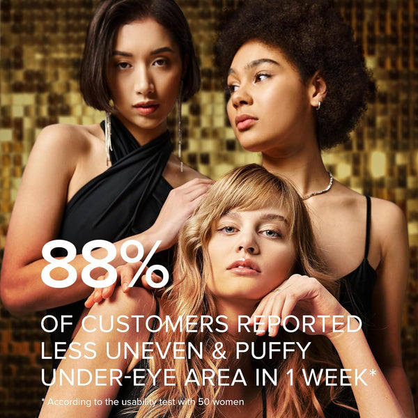 MAREE 24K Gold Glow Under Eye Gels – 20 Pairs | Brighten, Depuff & Hydrate Tired Eyes