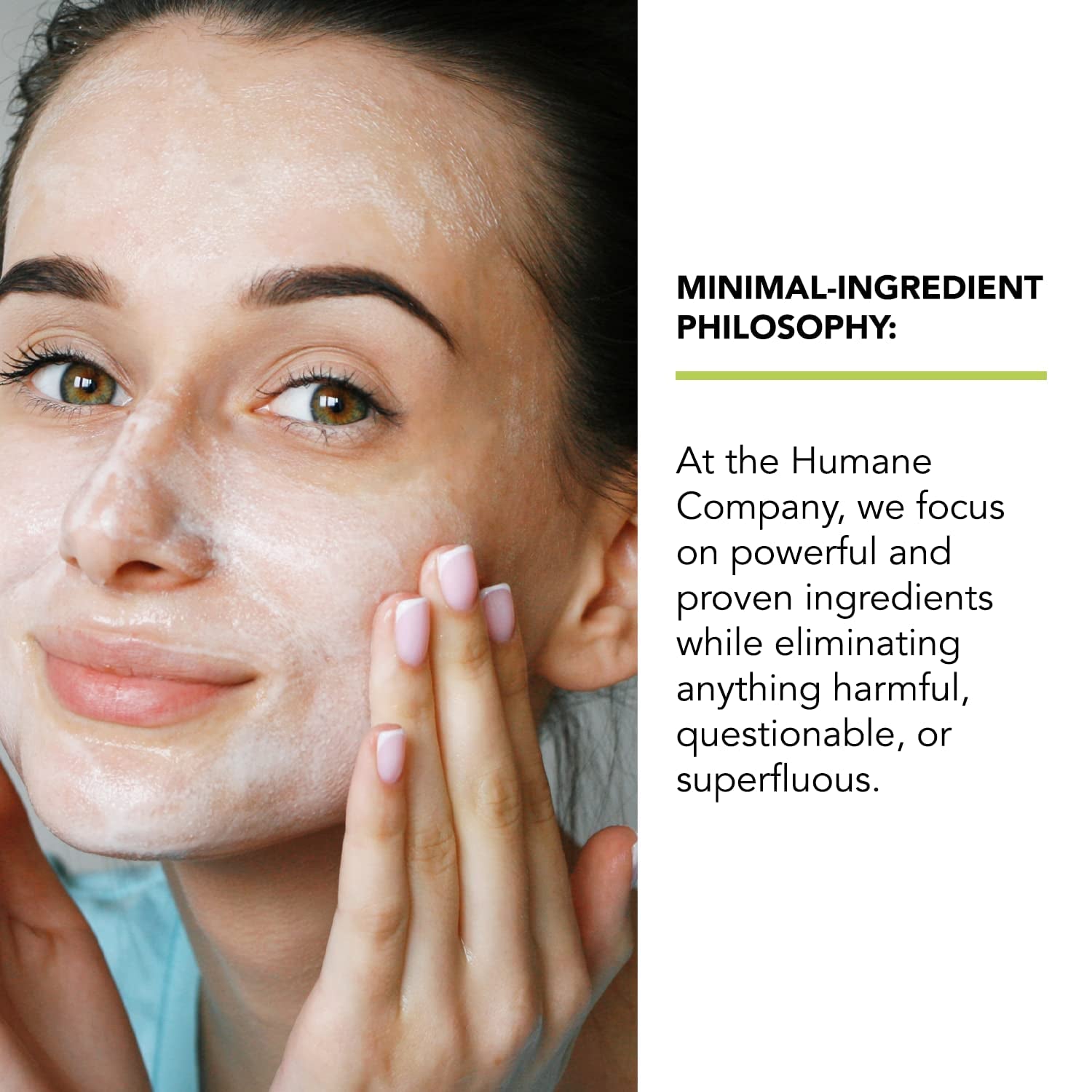 Humane Maximum-Strength Acne Wash – 473ml | 10% Benzoyl Peroxide Body & Face Cleanser for Stubborn Acne