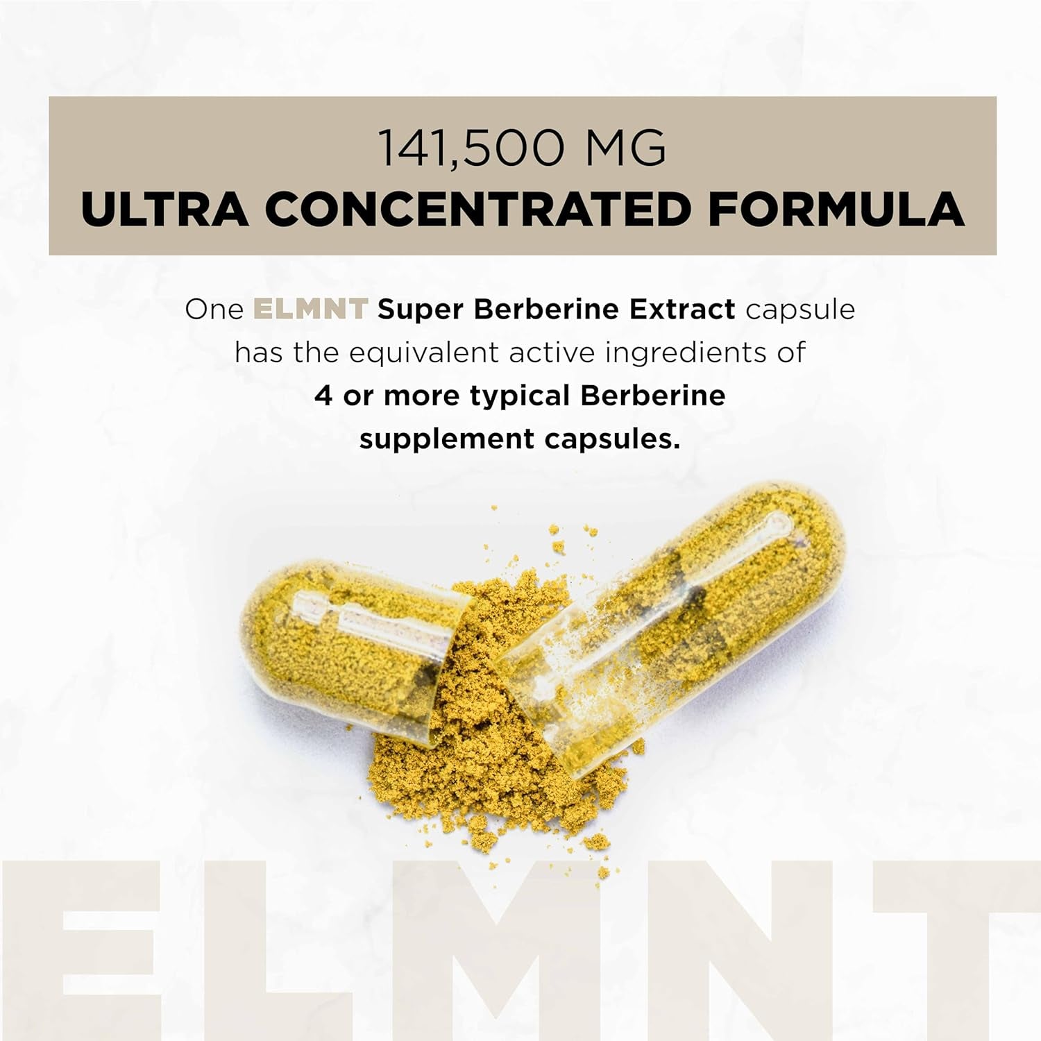 TERRA ELMNT Berberine GLP-1 Support - 90 Capsules