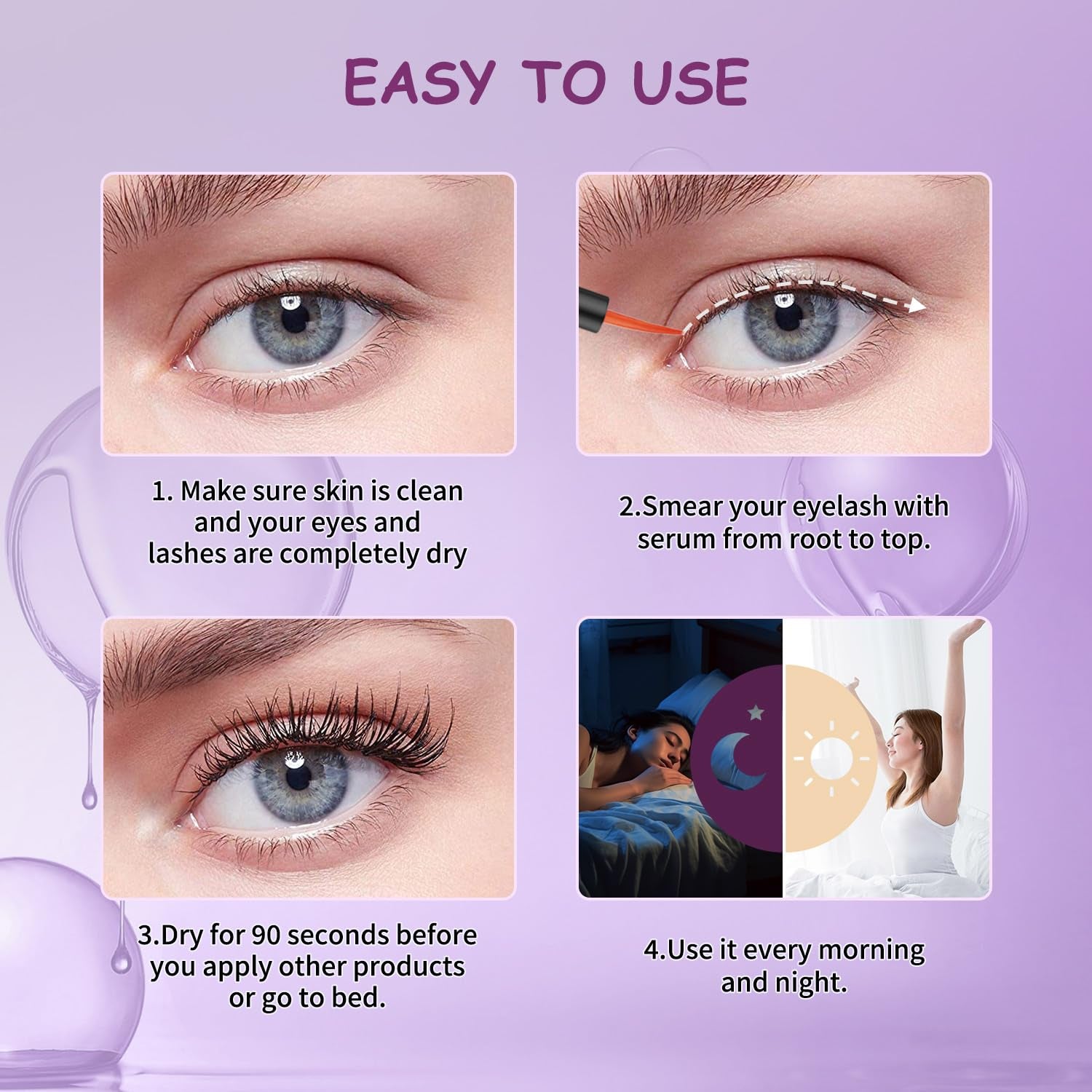 Sobetuar Eyelash Growth Serum – 5ml | Longer, Fuller, Thicker Lashes in 4 Weeks