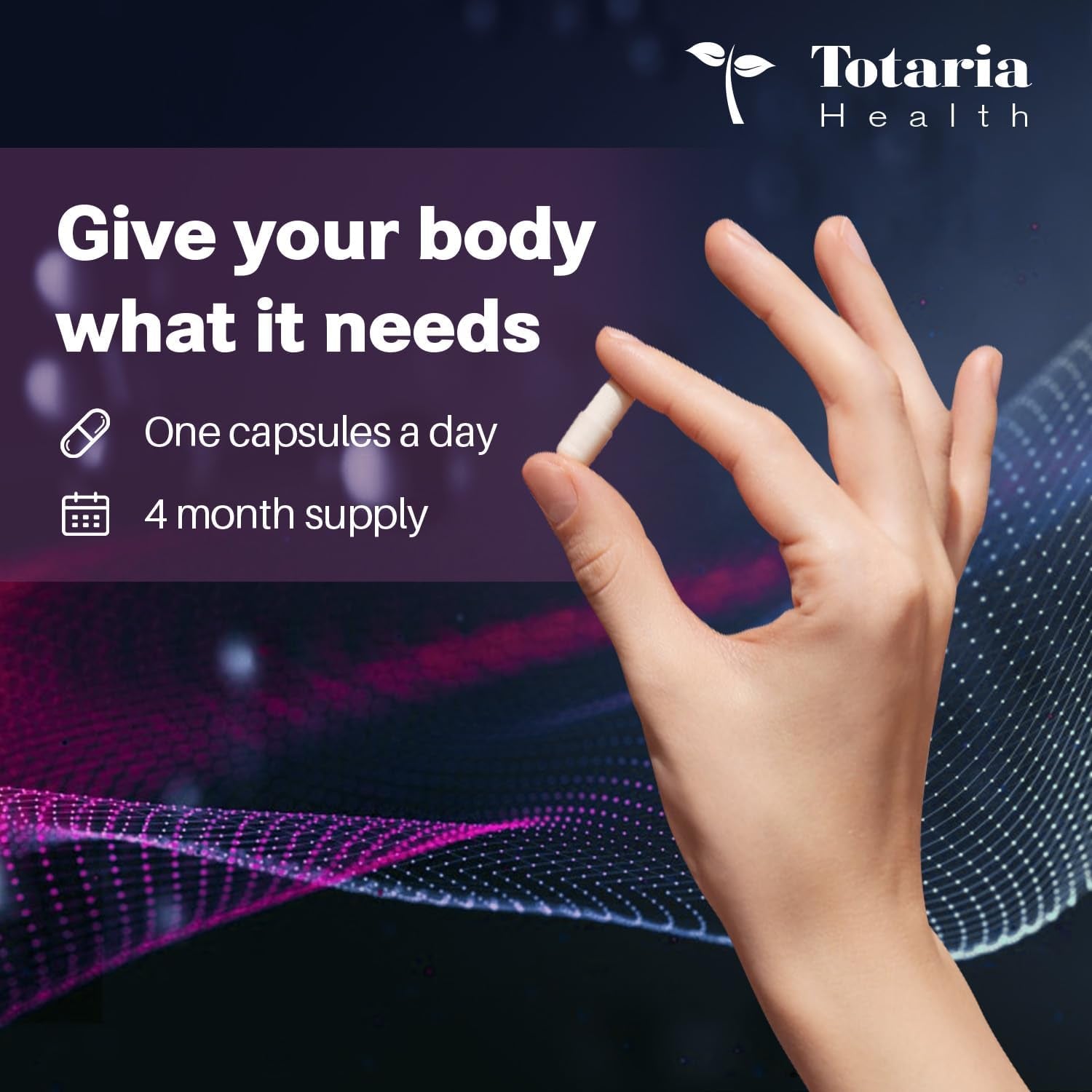 Totaria Magnesium 12 in 1 Complex - 120 Vegan Capsules